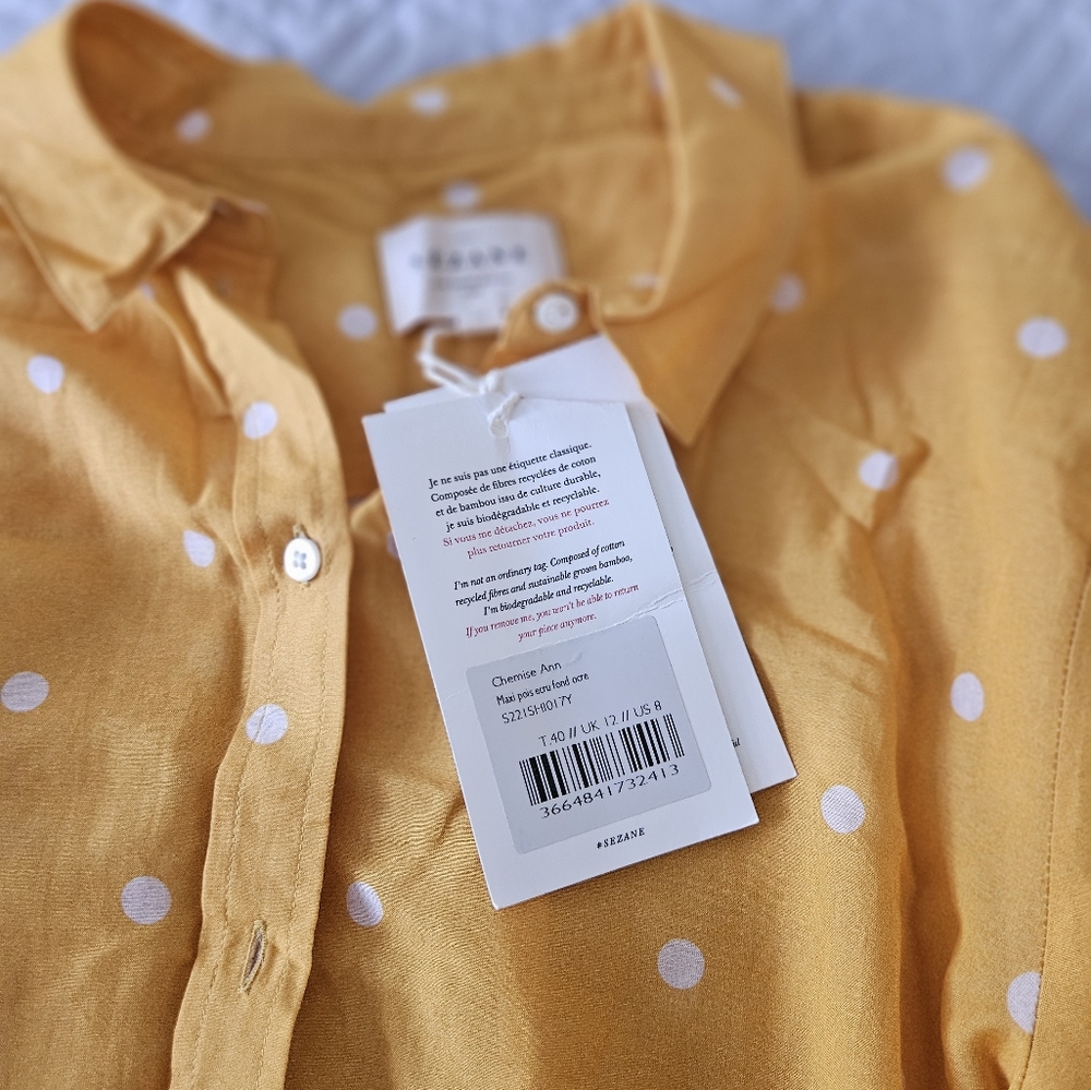 NWT Sezane Blouse